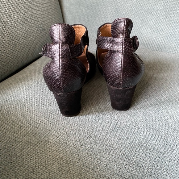 Oli Jolimall Chic Black Open-Toe Sandals Size 9 - Picture 4 of 5